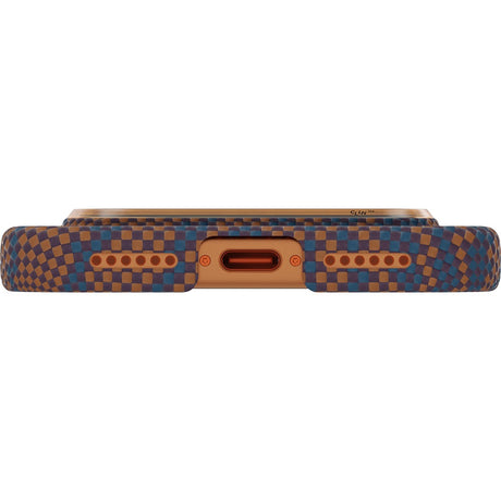 Pitaka iPhone 17 Pro Max Deksel Edge MagSafe Burning Oransje