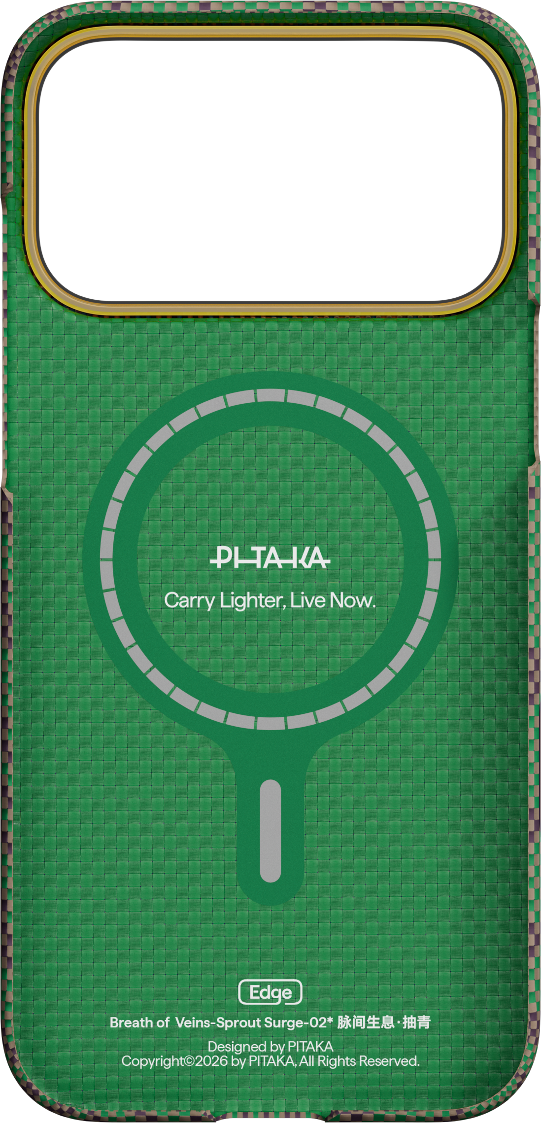 Pitaka iPhone 17 Pro Max Deksel Edge MagSafe Sprout Surge