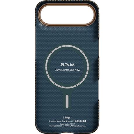 Pitaka iPhone Air Deksel Edge MagSafe Dive Green