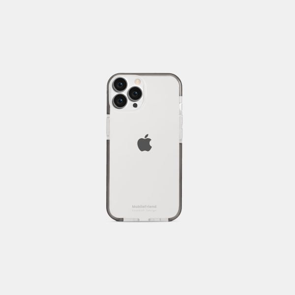 MobileFriend iPhone 12/iPhone 12 Pro Skal Seethrough Transparent