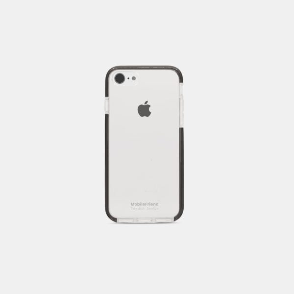 MobileFriend iPhone 7/8/SE Skal Seethrough Transparent