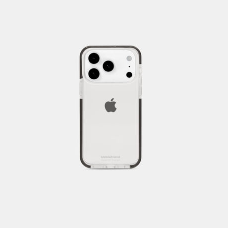 MobileFriend iPhone 17 Pro Skal Seethrough Transparent