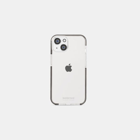 MobileFriend iPhone 13/14/15/16e/17e Skal Seethrough Transparent