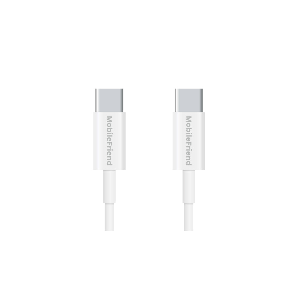 MobileFriend Kabel USB-C till USB-C 1m