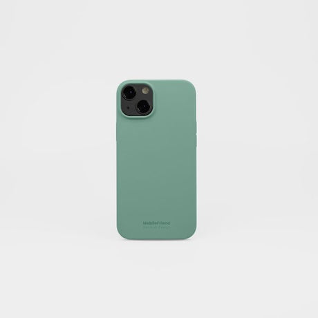 MobileFriend iPhone 15 Plus Skal Silikon Cozy Green