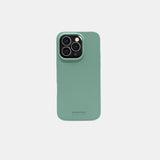 MobileFriend iPhone 15 Pro Skal Silikon Cozy Green