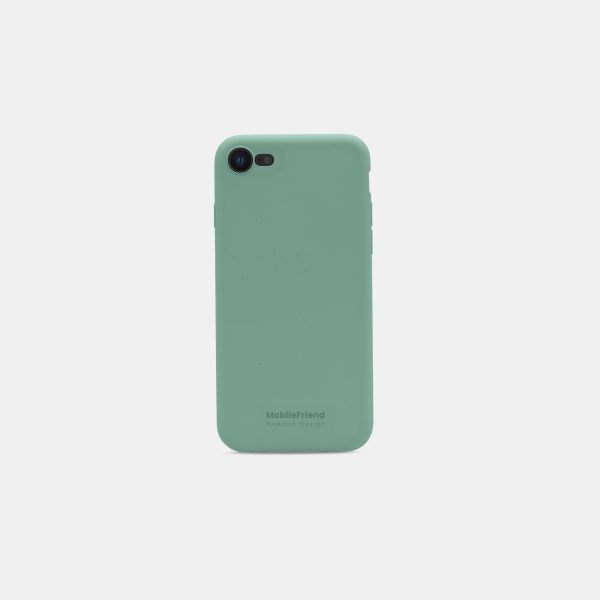 MobileFriend iPhone 7/8/SE Skal Silikon Cozy Green