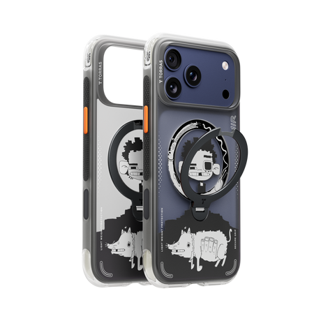 Torras iPhone 17 Pro Deksel Ostand Q3 Air Gawx Dawnbreak Guard