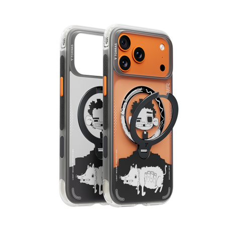 Torras iPhone 17 Pro Deksel Ostand Q3 Air Gawx Dawnbreak Guard