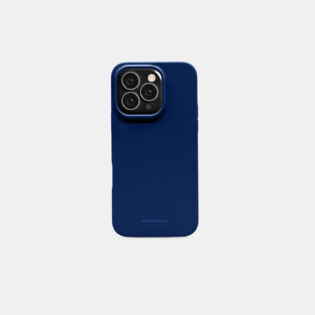MobileFriend iPhone 15 Pro Max Skal Silikon Navy Blue