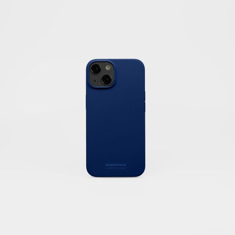 MobileFriend iPhone 13/14/15/16e/17e Skal Silikon Navy Blue