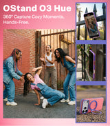 Torras iPhone 17 Pro Max Deksel Ostand O3 Hue Blush Pink