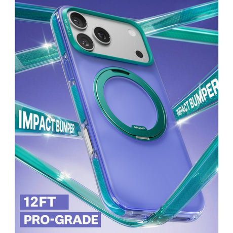 Torras iPhone 17 Pro Max Deksel Ostand O3 Hue Indigo Blue