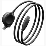 Energea Flow Duo 2-i-1 USB-C Ladekabel med Samsung Galaxy Watch lader 1.5m