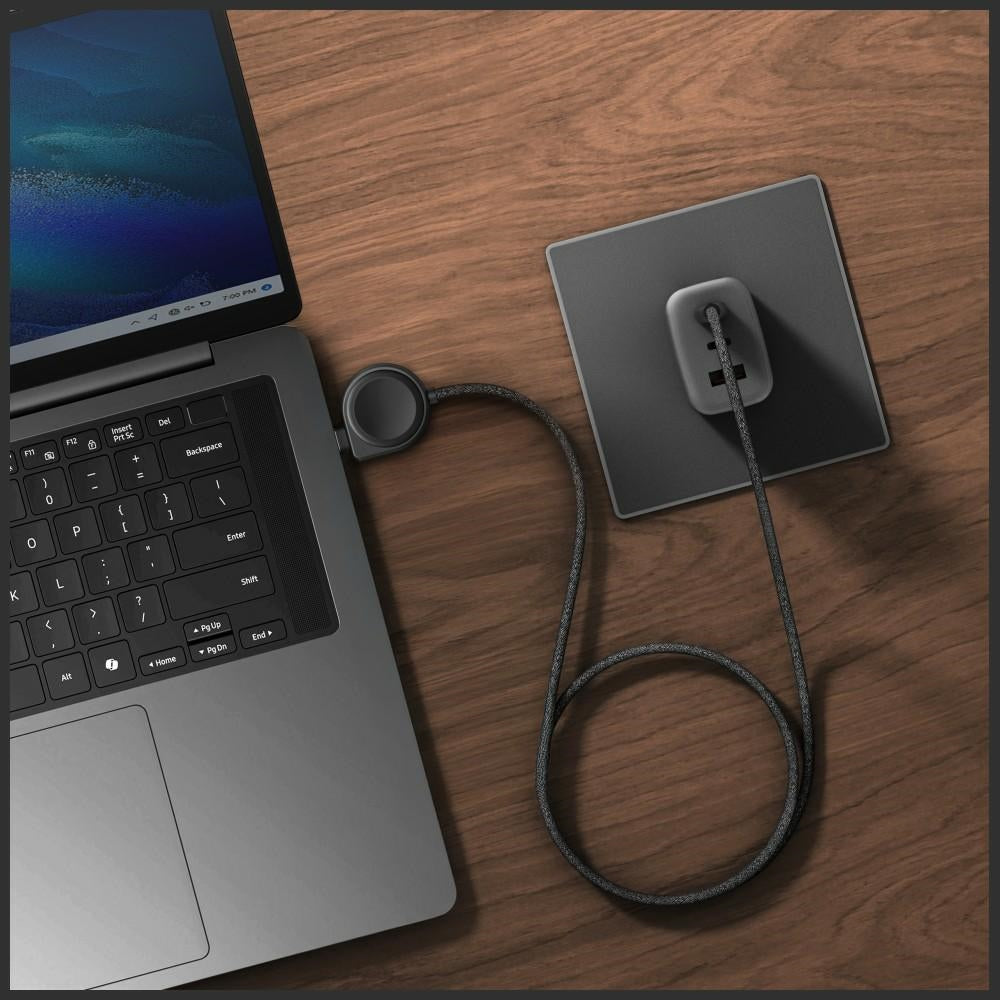 Energea Flow Duo 2-i-1 USB-C Ladekabel med Samsung Galaxy Watch lader 1.5m