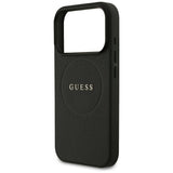 Guess iPhone 17 Pro/iPhone 18 Pro Deksel med kornet tekstur Svart
