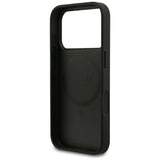 Guess iPhone 17 Pro/iPhone 18 Pro Deksel med kornet tekstur Svart