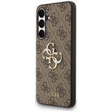 Guess Samsung Galaxy S25 FE Deksel 4G Metal Logo Brun