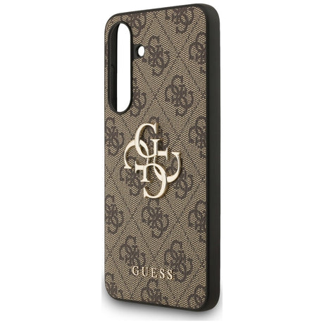 Guess Samsung Galaxy S25 FE Deksel 4G Metal Logo Brun