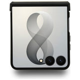 Guess Samsung Galaxy Z Flip 8 Deksel Ring Stand MagSafe Gull