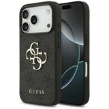 Guess iPhone 17 Pro/iPhone 18 Pro Deksel 4G Big Logo Svart