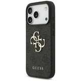 Guess iPhone 17 Pro/iPhone 18 Pro Deksel 4G Big Logo Svart