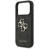 Guess iPhone 17 Pro/iPhone 18 Pro Deksel 4G Big Logo Svart