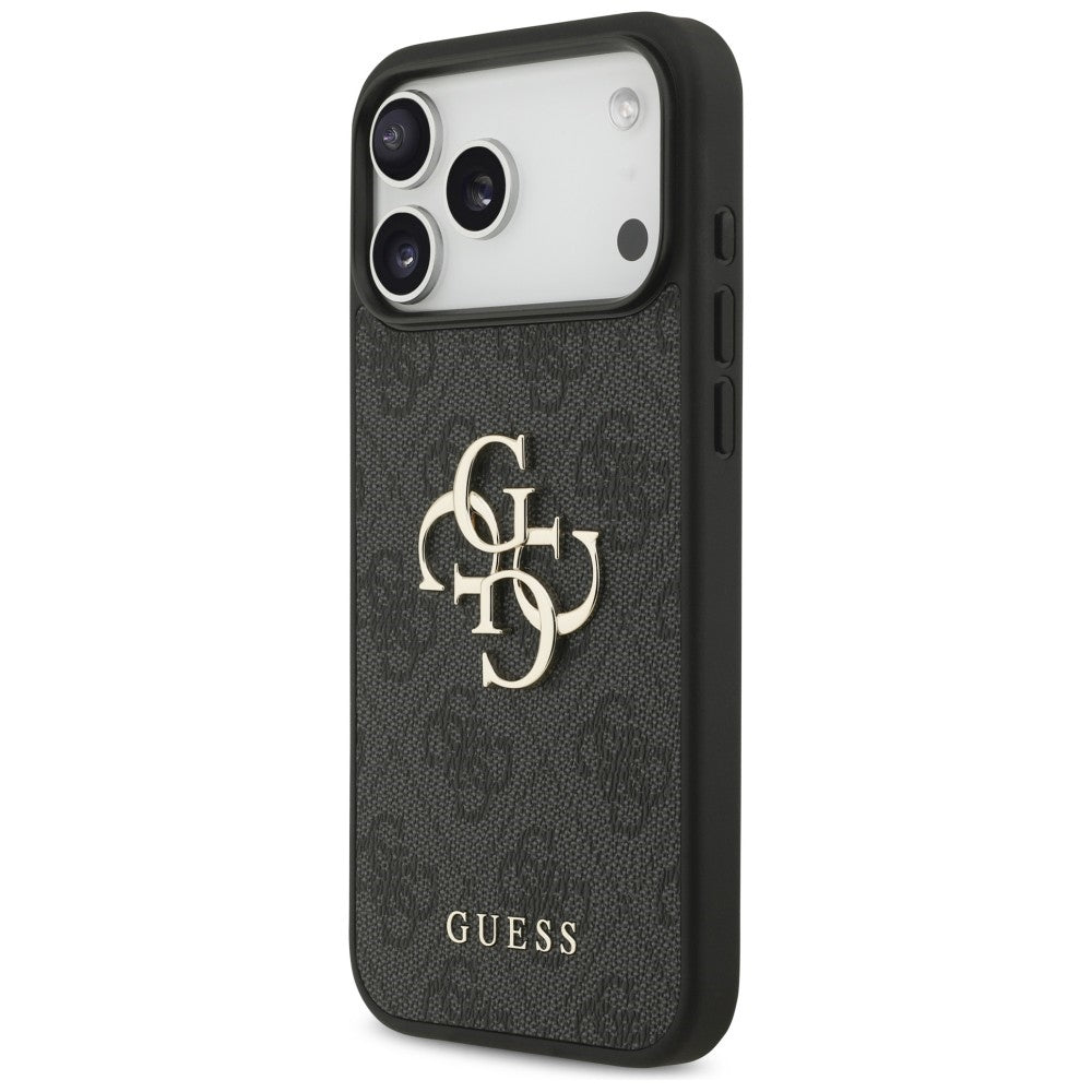 Guess iPhone 17 Pro Max/iPhone 18 Pro Max Deksel 4G Big Logo Svart
