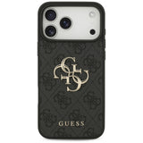 Guess iPhone 17 Pro Max/iPhone 18 Pro Max Deksel 4G Big Logo Svart
