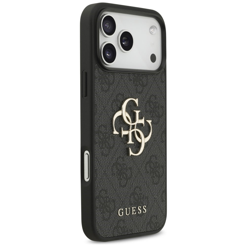 Guess iPhone 17 Pro Max/iPhone 18 Pro Max Deksel 4G Big Logo Svart