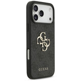 Guess iPhone 17 Pro Max/iPhone 18 Pro Max Deksel 4G Big Logo Svart