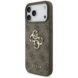 Guess iPhone 17 Pro Max/iPhone 18 Pro Max Deksel 4G Big Logo Brun