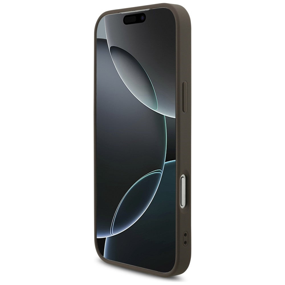 Guess iPhone 17 Pro Max/iPhone 18 Pro Max Deksel 4G Big Logo Brun