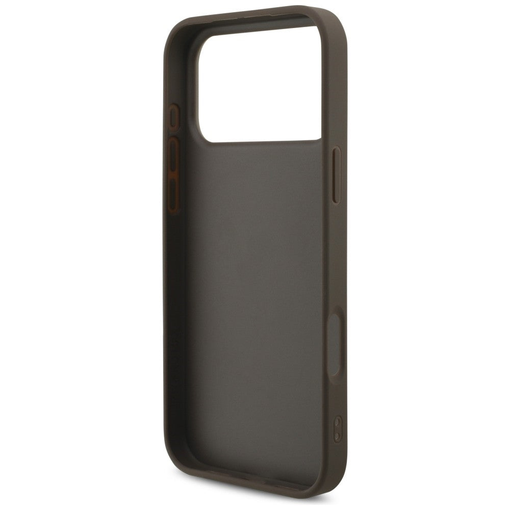 Guess iPhone 17 Pro Max/iPhone 18 Pro Max Deksel 4G Big Logo Brun