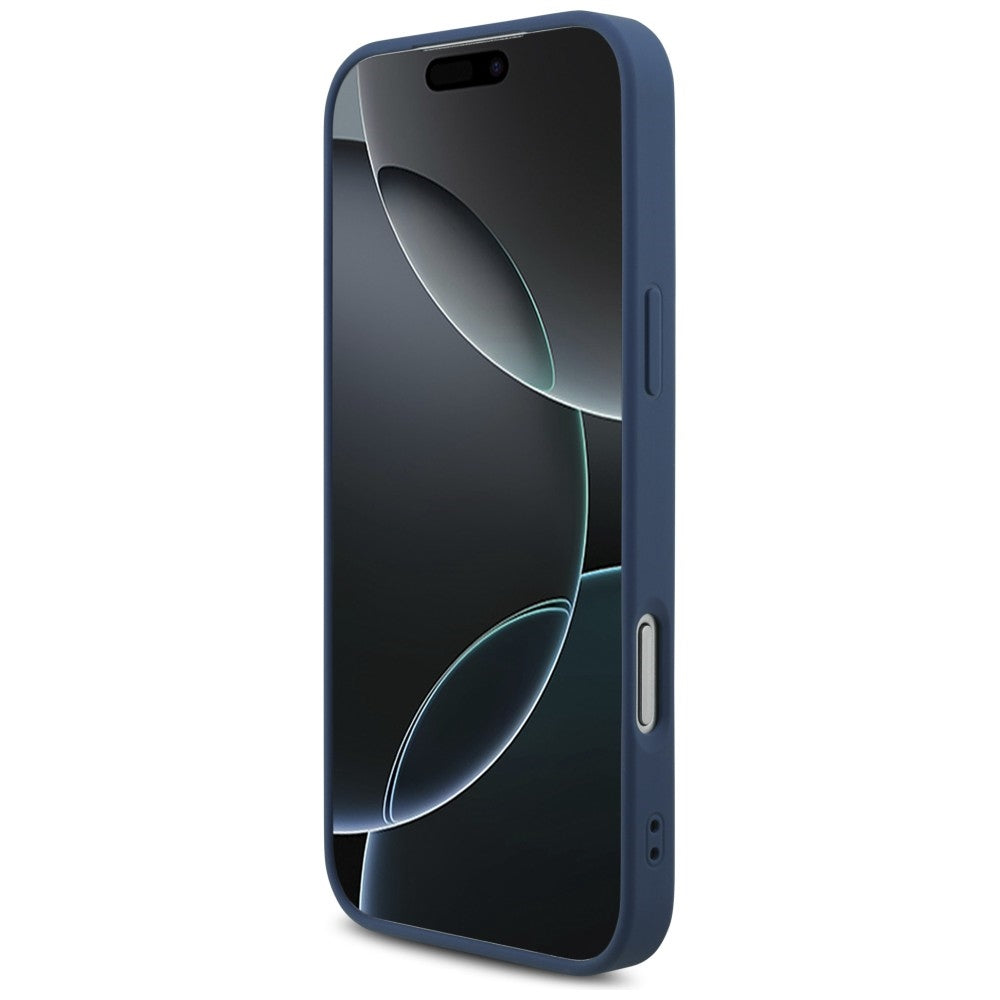 Guess iPhone 17 Pro Max/iPhone 18 Pro Max Deksel 4G Big Logo Blå