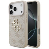 Guess iPhone 17 Pro/iPhone 18 Pro Deksel 4G Big Logo Rosa