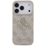 Guess iPhone 17 Pro/iPhone 18 Pro Deksel 4G Big Logo Rosa