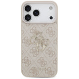 Guess iPhone 17 Pro Max/iPhone 18 Pro Max Deksel 4G Big Logo Rosa