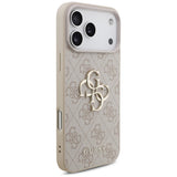 Guess iPhone 17 Pro Max/iPhone 18 Pro Max Deksel 4G Big Logo Rosa