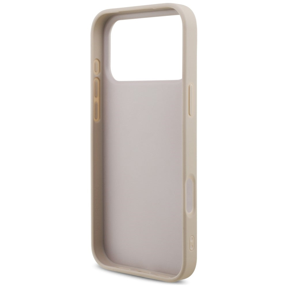 Guess iPhone 17 Pro Max/iPhone 18 Pro Max Deksel 4G Big Logo Rosa