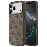 Guess iPhone 17 Pro Max/iPhone 18 Pro Max Deksel 4G Classic Brun