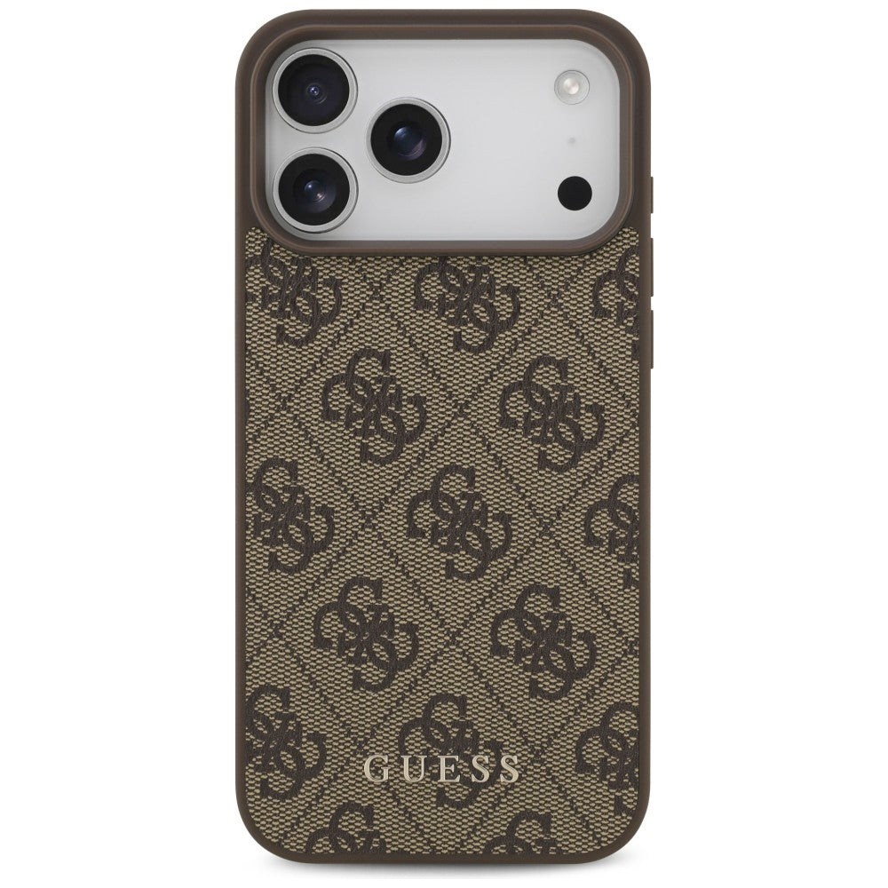 Guess iPhone 17 Pro Max/iPhone 18 Pro Max Deksel 4G Classic Brun