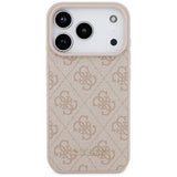Guess iPhone 17 Pro/iPhone 18 Pro Deksel 4G Classic Rosa