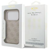 Guess iPhone 17 Pro/iPhone 18 Pro Deksel 4G Classic Rosa