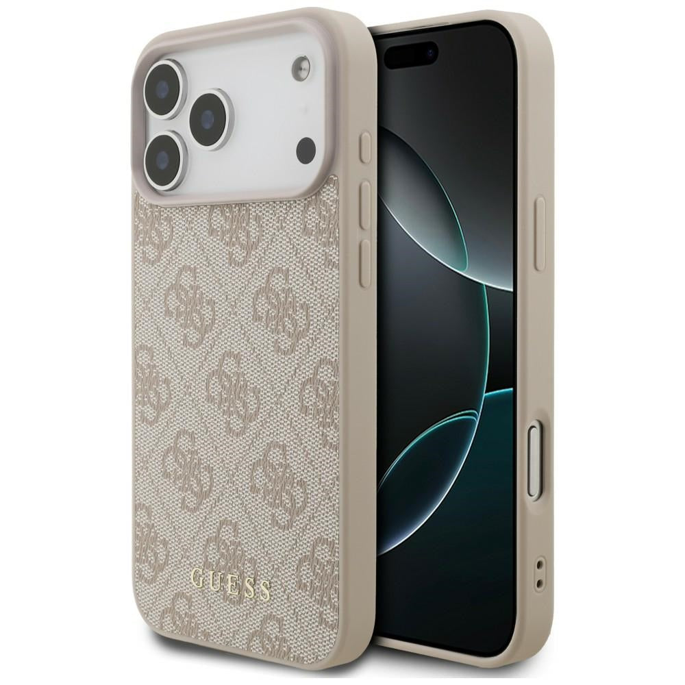 Guess iPhone 17 Pro Max/iPhone 18 Pro Max Deksel 4G Classic Rosa