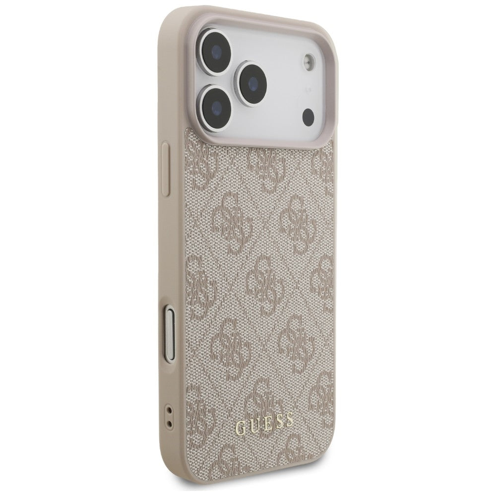Guess iPhone 17 Pro Max/iPhone 18 Pro Max Deksel 4G Classic Rosa