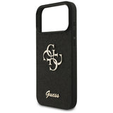Guess iPhone 17 Pro Max/iPhone 18 Pro Max Deksel Fixed Glitter Svart