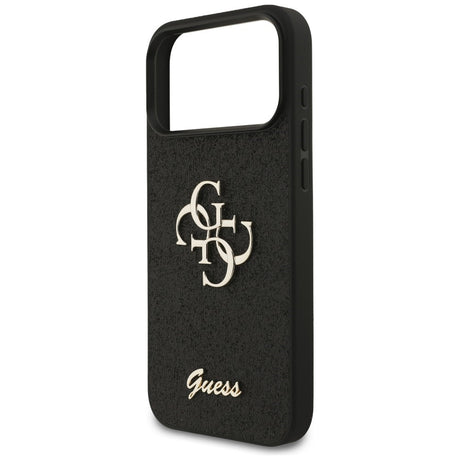 Guess iPhone 17 Pro Max/iPhone 18 Pro Max Deksel Fixed Glitter Svart