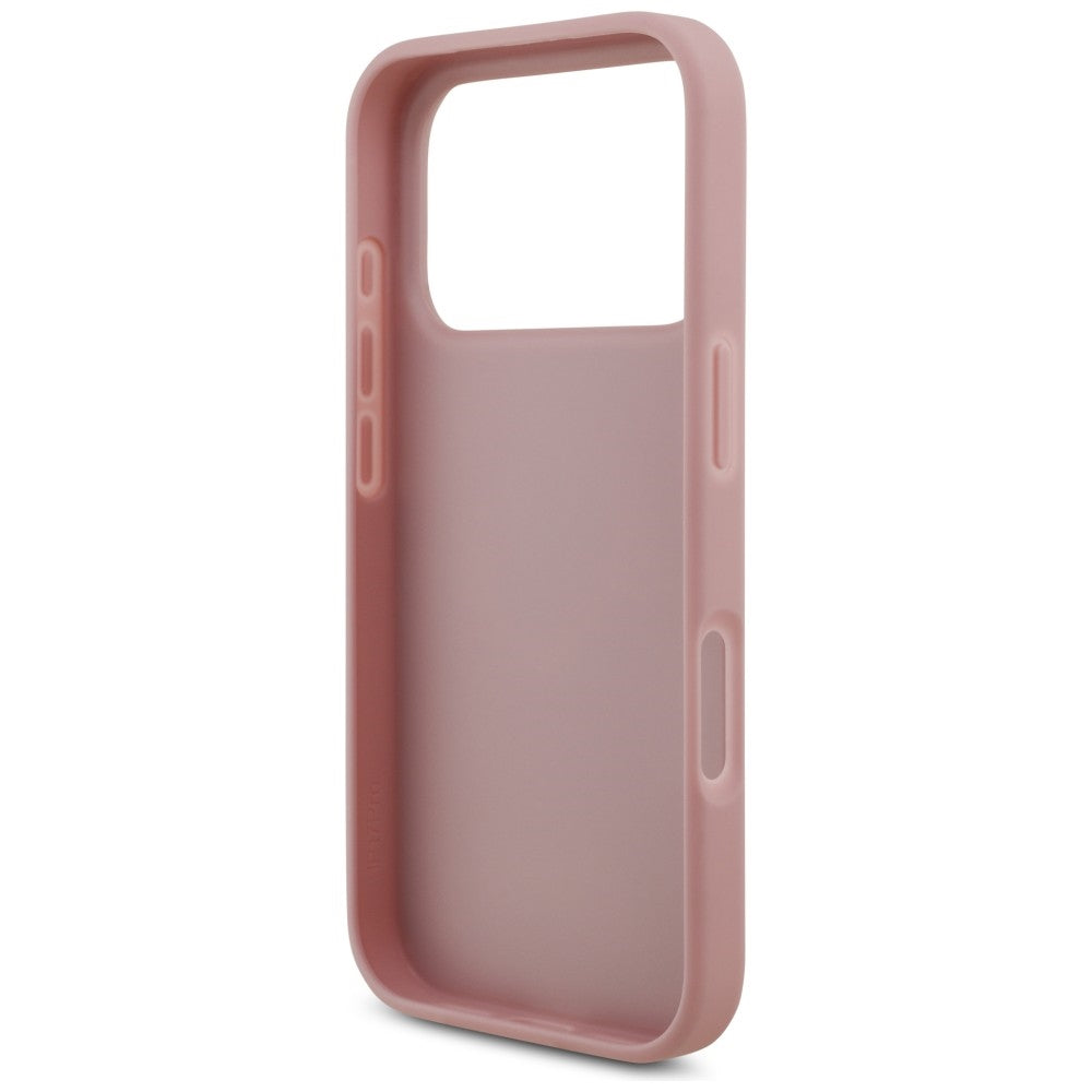 Guess iPhone 17 Pro/iPhone 18 Pro Deksel Fixed Glitter Rosa