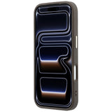 Guess iPhone 17 Pro Max/iPhone 18 Pro Max Deksel 4G Strass Logo Brun